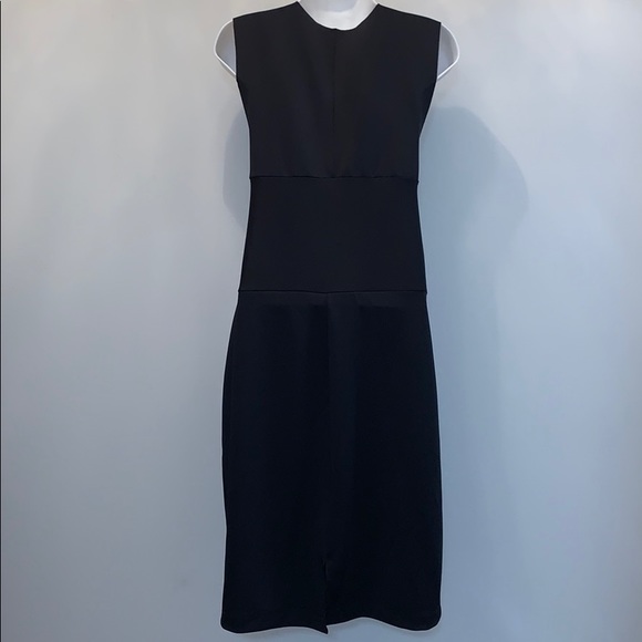 MAYA NEGRI Black Dress With Tie At Waist - Picture 6 of 11
